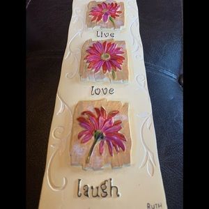 Decorative wall plaque